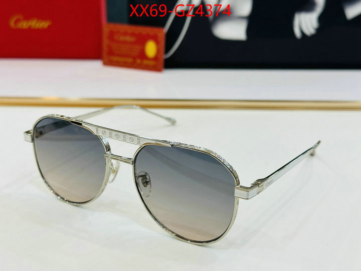 Glasses-Cartier buy high-quality fake ID: GZ4374 $: 69USD