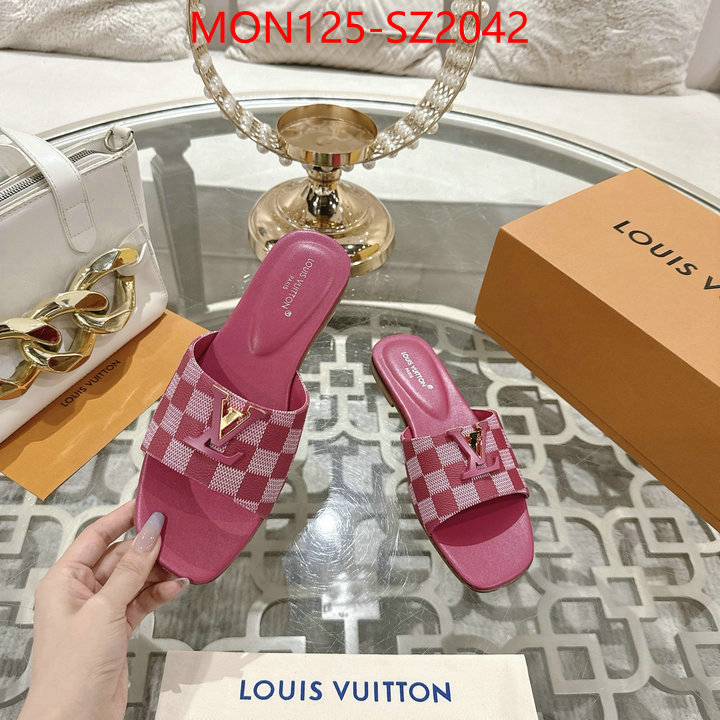 Women Shoes-LV high quality replica designer ID: SZ2042 $: 125USD