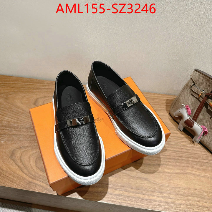Men Shoes-Hermes replica wholesale ID: SZ3246 $: 155USD