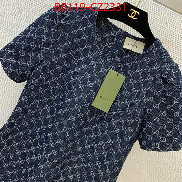 Clothing-Gucci same as original ID: CZ2331 $: 119USD