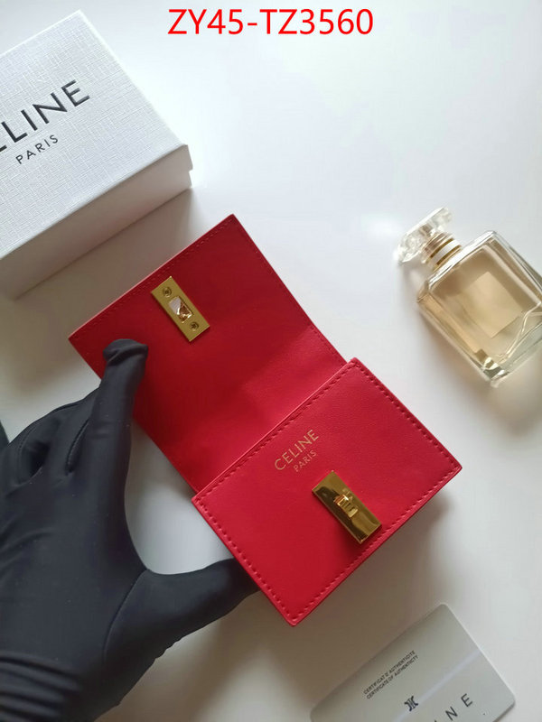 CELINE Bags(4A)-Wallet highest product quality ID: TZ3560 $: 45USD,