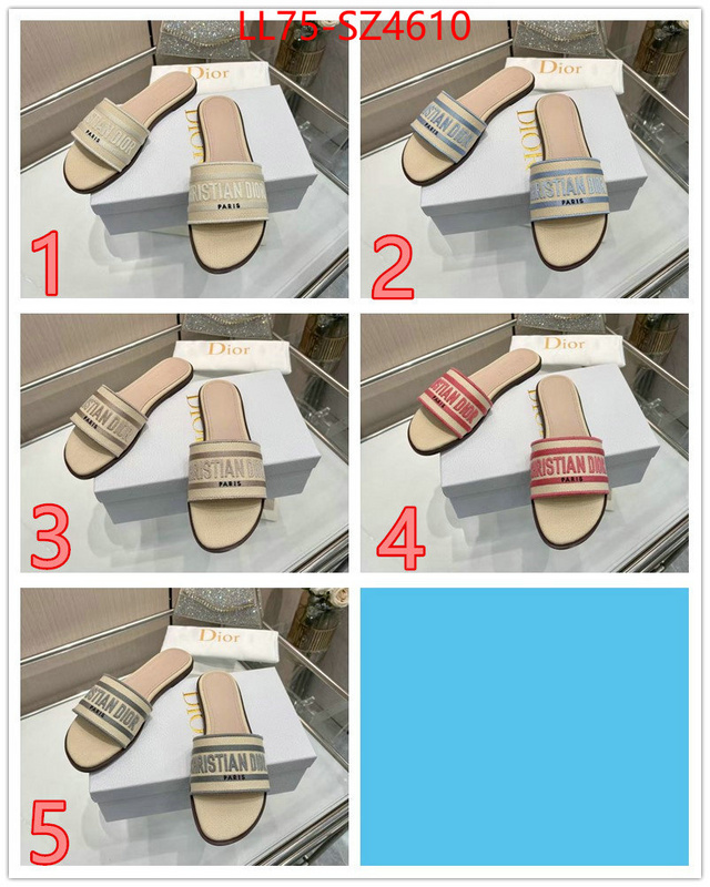 Women Shoes-Dior highest product quality ID: SZ4610 $: 75USD