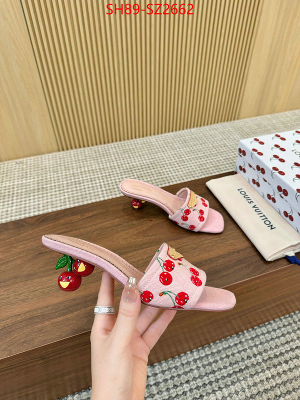 Women Shoes-LV the quality replica ID: SZ2662 $: 89USD
