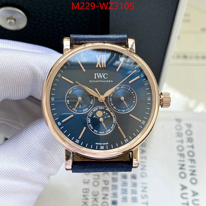 Watch(TOP)-IWC where to buy the best replica ID: WZ3105 $: 229USD