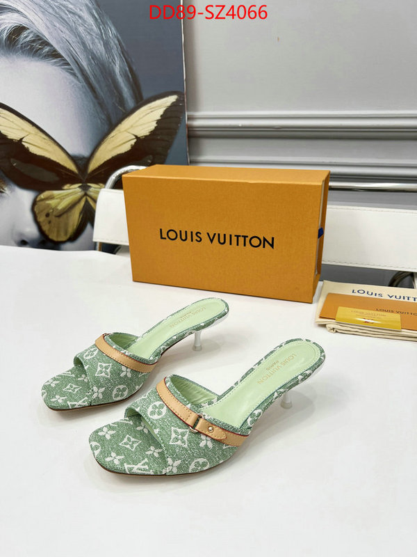 Women Shoes-LV luxury fashion replica designers ID: SZ4066 $: 89USD