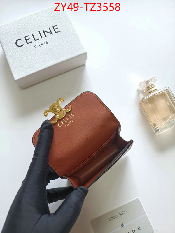 CELINE Bags(4A)-Wallet designer high replica ID: TZ3558 $: 49USD,