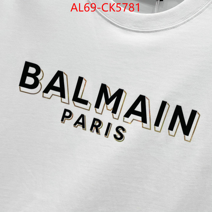 Clothing-Balmain high quality happy copy ID: CK5781 $: 69USD