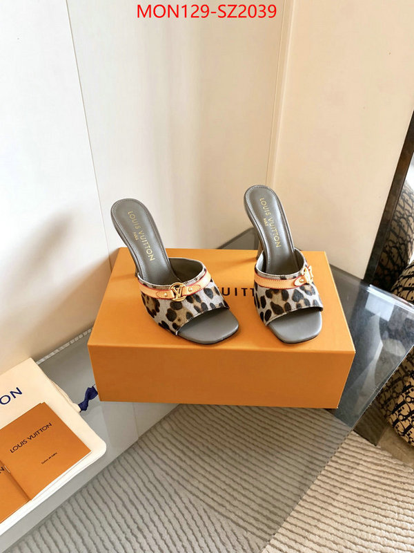 Women Shoes-LV luxury fake ID: SZ2039 $: 129USD