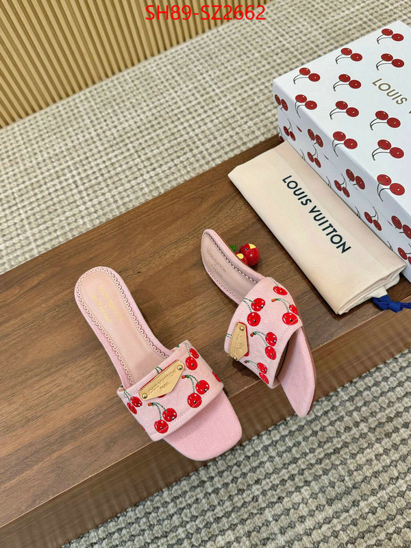 Women Shoes-LV the quality replica ID: SZ2662 $: 89USD