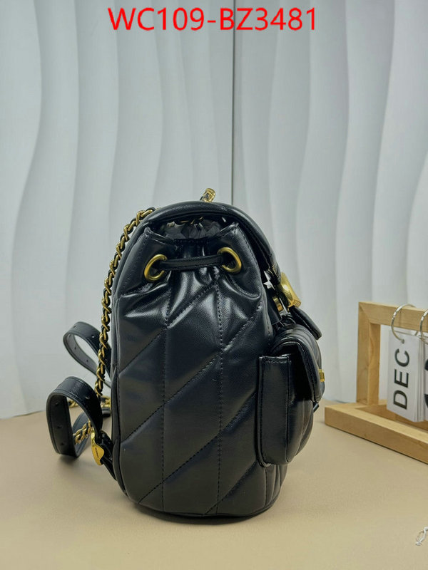 Coach Bags(4A)-Backpack- designer ID: BZ3481 $: 109USD,