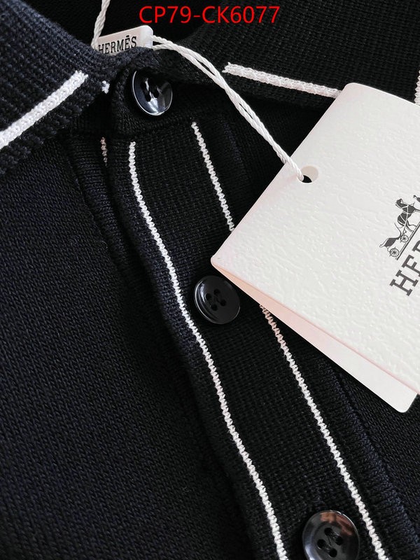 Clothing-Hermes replica 1:1 high quality ID: CK6077 $: 79USD