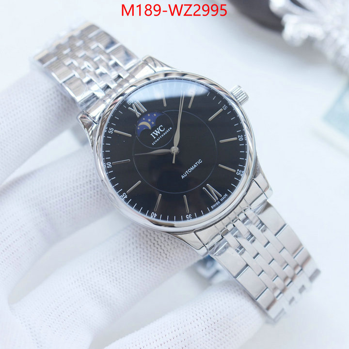 Watch(4A)-IWC knockoff ID: WZ2995 $: 189USD-shoes yupoo Watch(4A)-IWC knockoff ID: WZ2995 $: 189USD