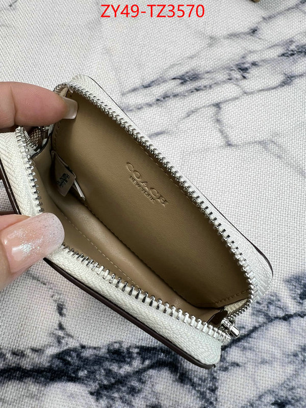 Coach Bags(4A)-Wallet perfect ID: TZ3570 $: 49USD,