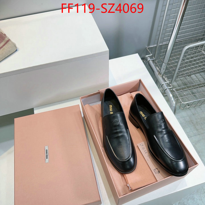 Women Shoes-Miu Miu 2024 replica wholesale cheap sales online ID: SZ4069 $: 119USD