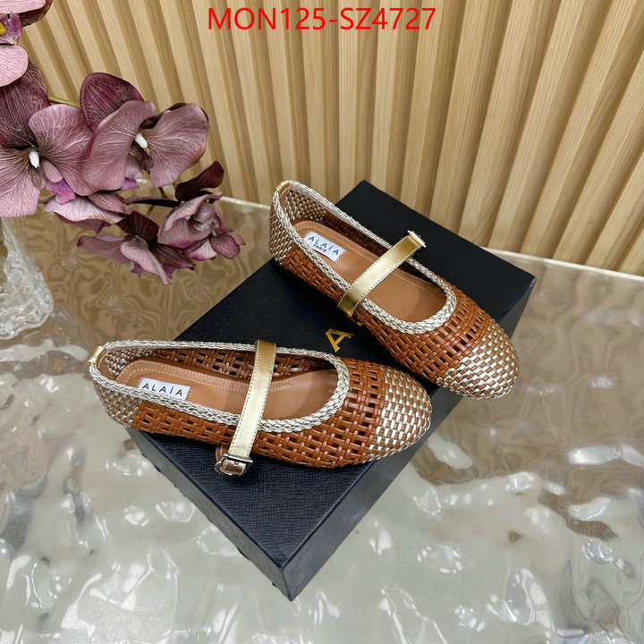 Women Shoes-ALAIA high quality perfect ID: SZ4727 $: 125USD