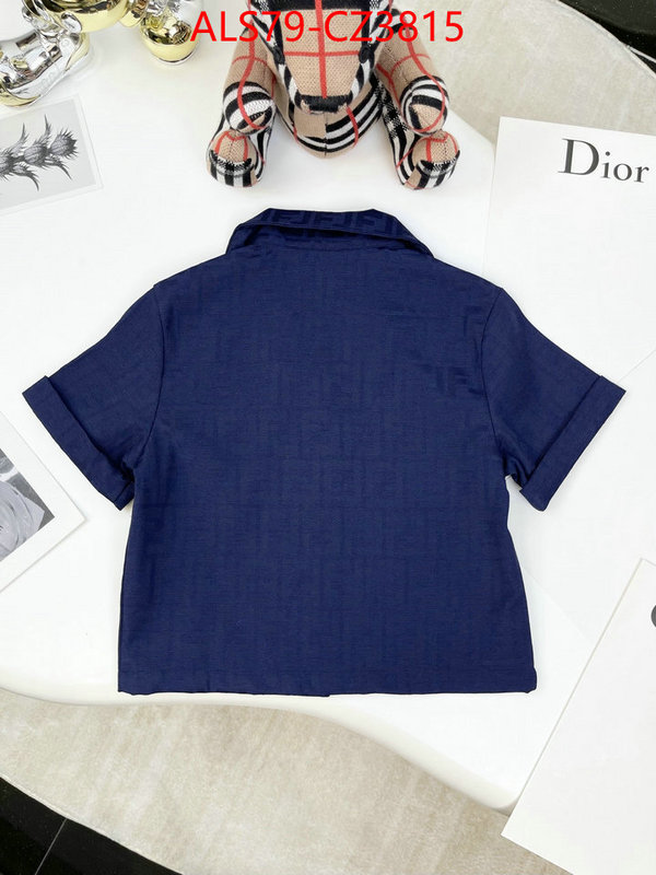 Kids clothing-Fendi we curate the best ID: CZ3815 $: 79USD