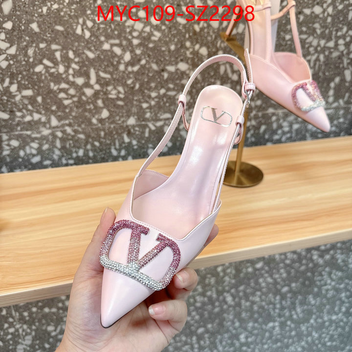 Women Shoes-Valentino high quality designer replica ID: SZ2298 $: 109USD