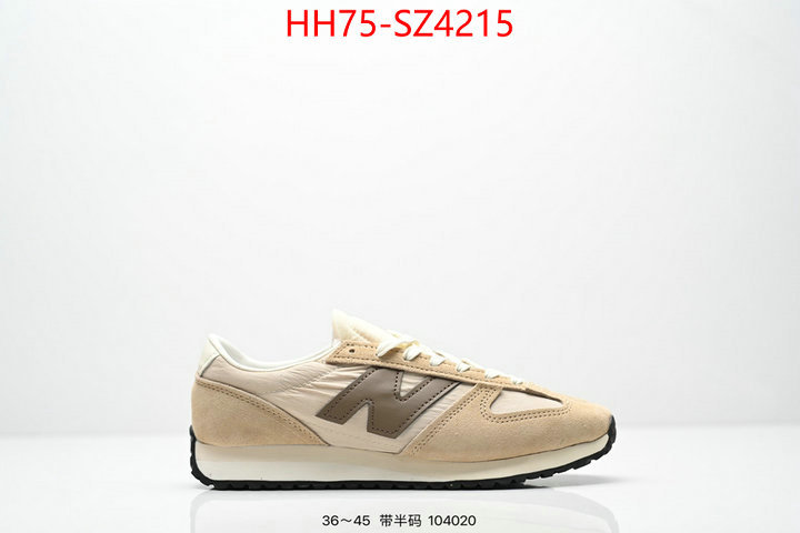 Men Shoes-New Balance where can you buy replica ID: SZ4215 $: 75USD