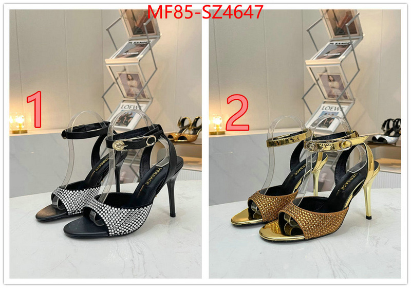 Women Shoes-Versace top 1:1 replica ID: SZ4647 $: 85USD