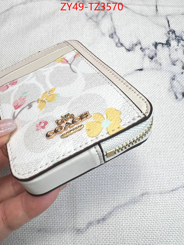 Coach Bags(4A)-Wallet perfect ID: TZ3570 $: 49USD,