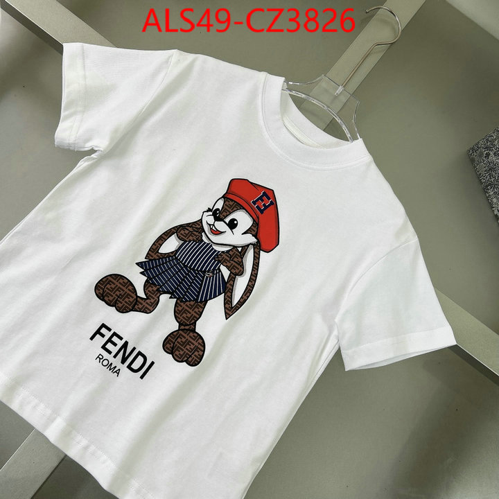 Kids clothing-Fendi 2024 aaaaa replica 1st copy ID: CZ3826 $: 49USD