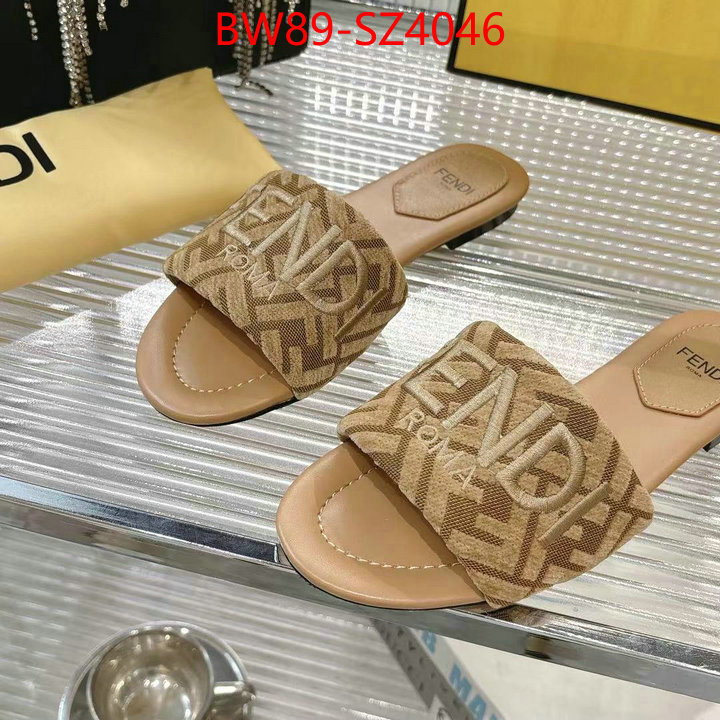 Women Shoes-Fendi replica wholesale ID: SZ4046 $: 89USD