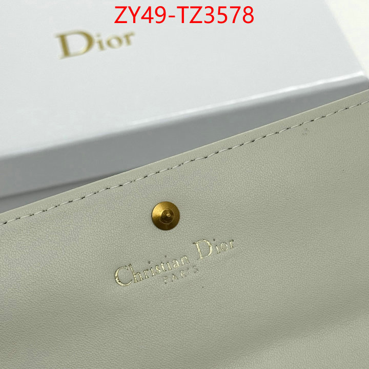 Dior Bags(4A)-Wallet- the best quality replica ID: TZ3578 $: 49USD,