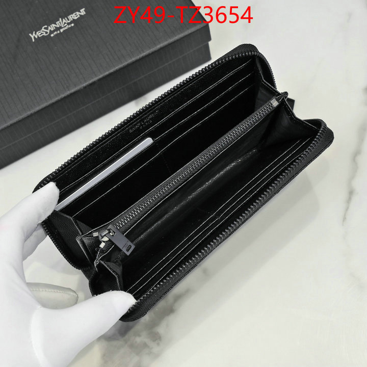 YSL Bags(4A)-Wallet- shop cheap high quality 1:1 replica ID: TZ3654 $: 49USD,