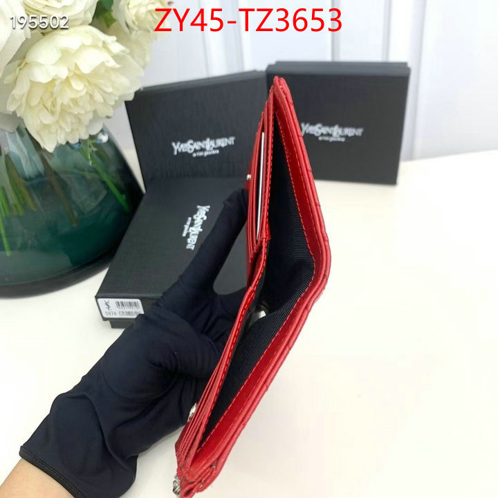 YSL Bags(4A)-Wallet- we provide top cheap aaaaa ID: TZ3653 $: 45USD,