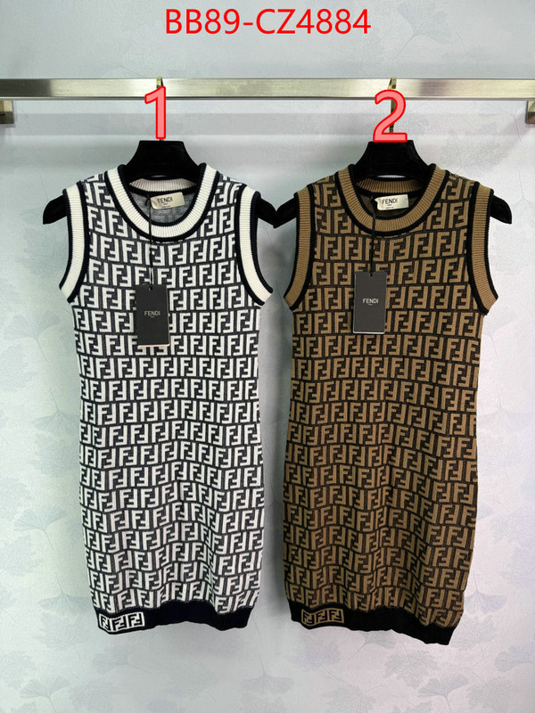 Clothing-Fendi fake designer ID: CZ4884 $: 89USD