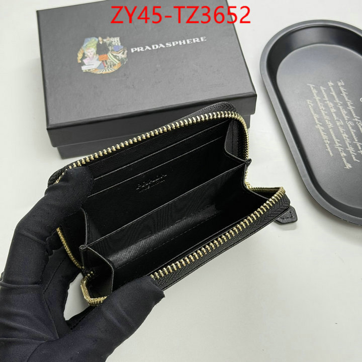 Prada Bags(4A)-Wallet wholesale replica ID: TZ3652 $: 45USD,