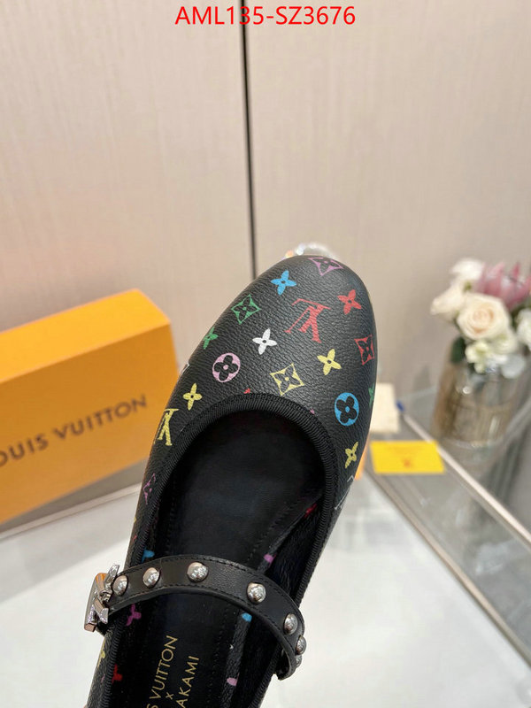 Women Shoes-LV 1:1 replica wholesale ID: SZ3676 $: 135USD