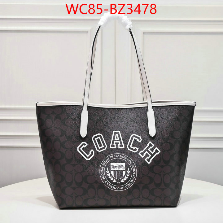 Coach Bags(4A)-Handbag- wholesale replica shop ID: BZ3478 $: 85USD,