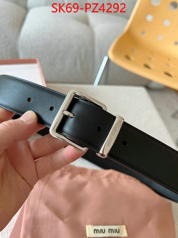 Belts-MIU MIU buy aaaaa cheap ID: PZ4292 $: 69USD