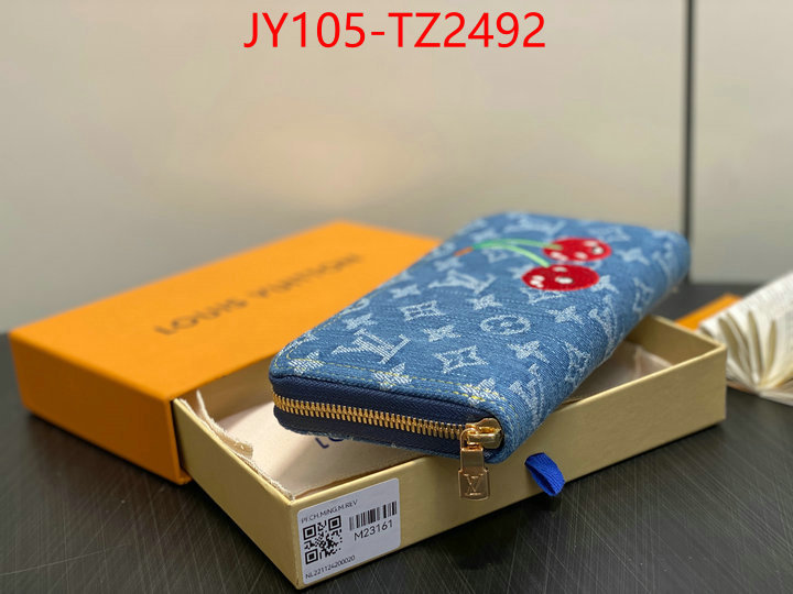 LV Bags(TOP)-Wallet perfect quality ID: TZ2492 $: 105USD,