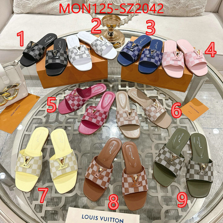 Women Shoes-LV high quality replica designer ID: SZ2042 $: 125USD