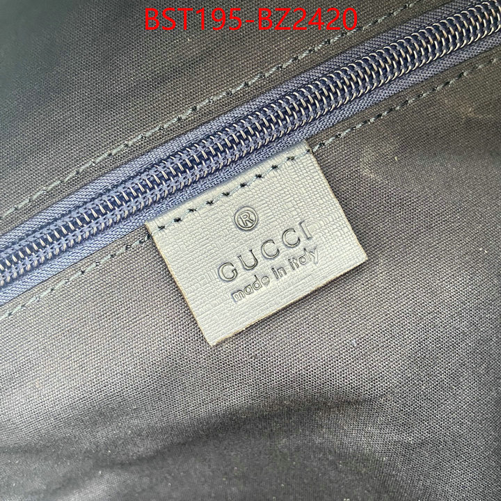 Gucci Bags(TOP)-Backpack- designer fashion replica ID: BZ2420 $: 195USD,