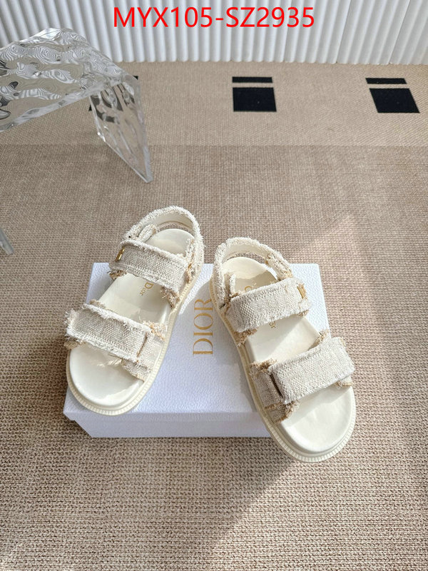 Women Shoes-Dior designer fake ID: SZ2935 $: 105USD
