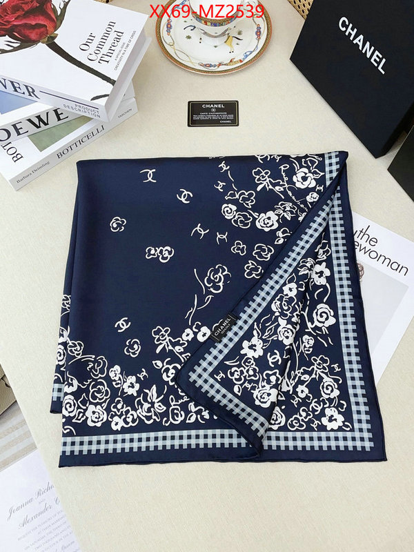 Scarf-Chanel cheap wholesale ID: MZ2539 $: 69USD