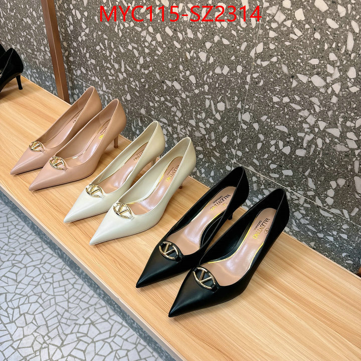 Women Shoes-Valentino high quality perfect ID: SZ2314 $: 115USD