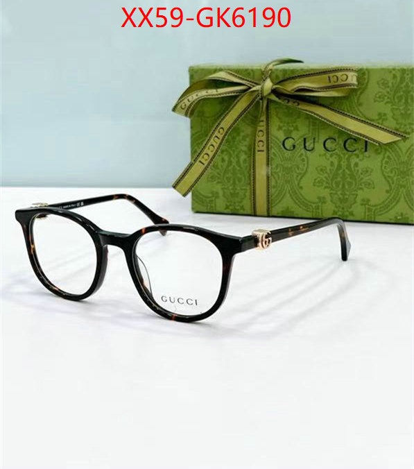 Glasses-Gucci sell high quality ID: GK6190 $: 59USD