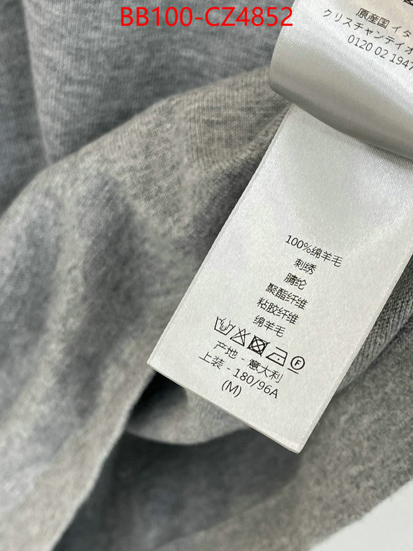 Clothing-Dior luxury shop ID: CZ4852 $: 100USD