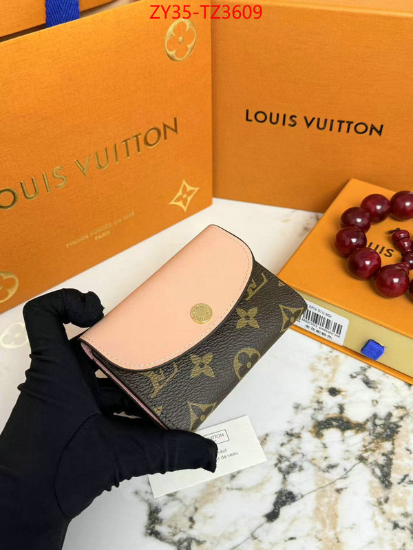 LV Bags(4A)-Wallet where to buy replicas ID: TZ3609 $: 35USD,