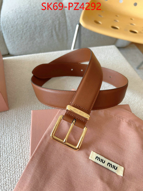 Belts-MIU MIU buy aaaaa cheap ID: PZ4292 $: 69USD