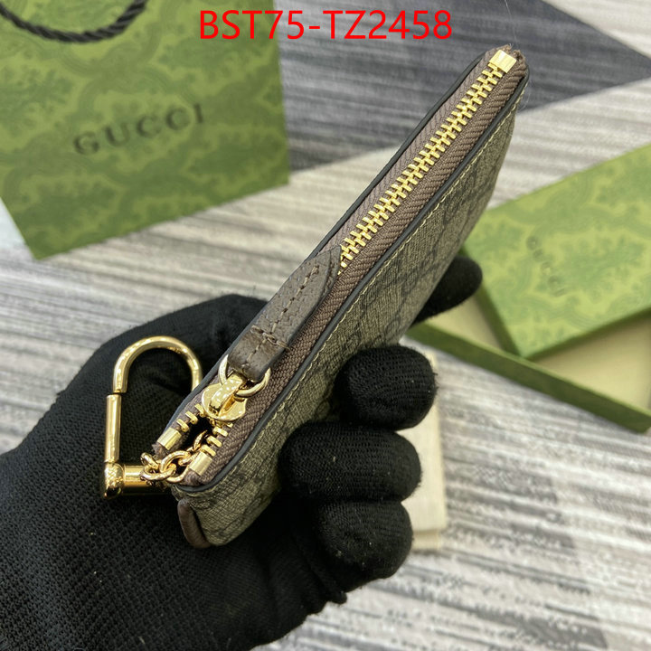 Gucci Bags(TOP)-Wallet- 7 star collection ID: TZ2458 $: 75USD,