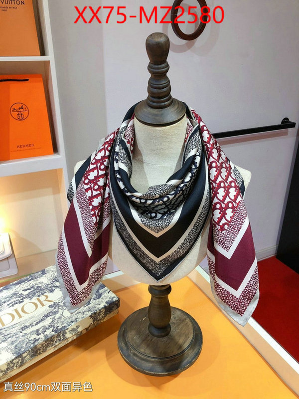 Scarf-Dior best site for replica ID: MZ2580 $: 75USD