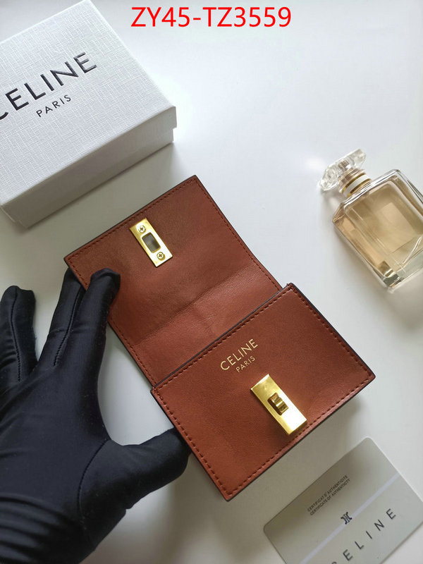 CELINE Bags(4A)-Wallet wholesale ID: TZ3559 $: 45USD,