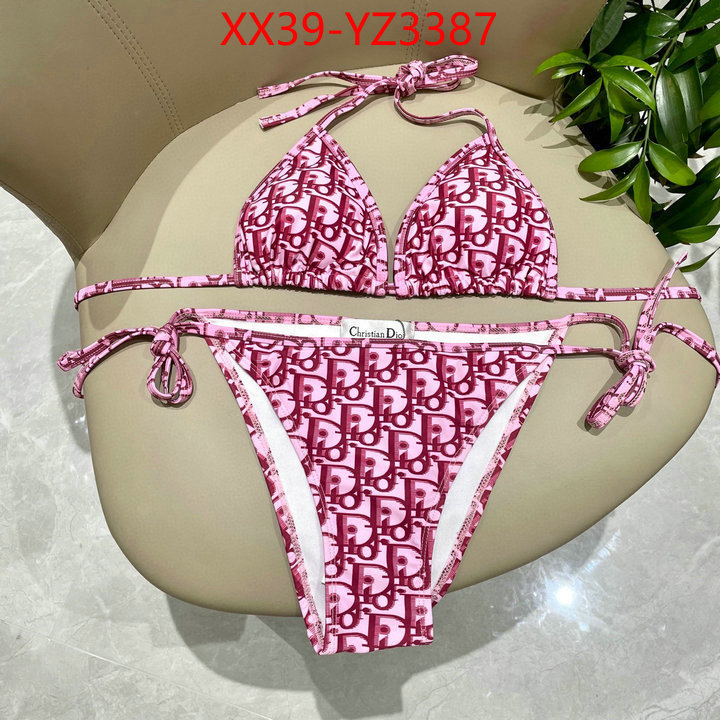 Swimsuit-Dior designer high replica ID: YZ3387 $: 39USD