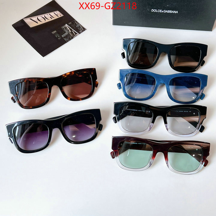Glasses-DG top perfect fake ID: GZ2118 $: 69USD