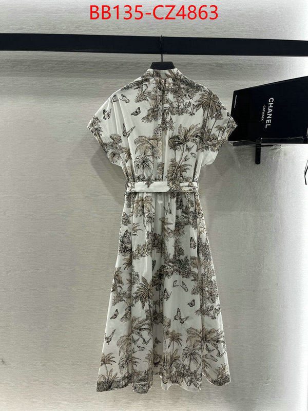 Clothing-Dior top perfect fake ID: CZ4863 $: 135USD